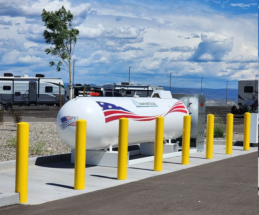 Propane service in Camp Verde at Boulder Creek RV Storage